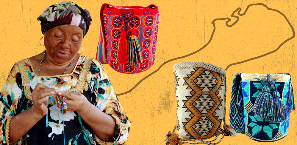 El Tejido Wayuu, doble hilo y un sólo hilo
